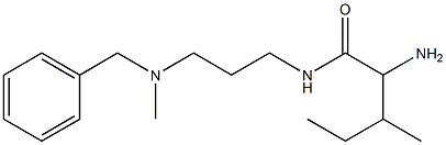 2-amino-N-{3-[benzyl(methyl)amino]propyl}-3-methylpentanamide