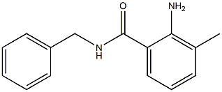 2-amino-N-benzyl-3-methylbenzamide,,结构式