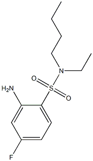 2-amino-N-butyl-N-ethyl-4-fluorobenzene-1-sulfonamide