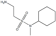 2-amino-N-cyclohexyl-N-methylethanesulfonamide