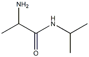 2-amino-N-isopropylpropanamide Struktur