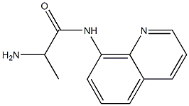 2-amino-N-quinolin-8-ylpropanamide,,结构式