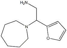 2-azepan-1-yl-2-(2-furyl)ethanamine,,结构式