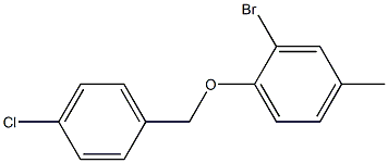 2-bromo-1-[(4-chlorophenyl)methoxy]-4-methylbenzene