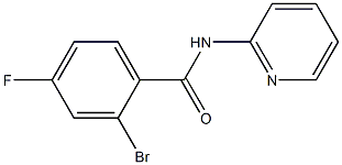 2-bromo-4-fluoro-N-pyridin-2-ylbenzamide