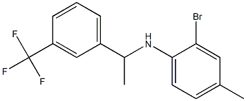 2-bromo-4-methyl-N-{1-[3-(trifluoromethyl)phenyl]ethyl}aniline