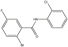 2-bromo-N-(2-chlorophenyl)-5-fluorobenzamide