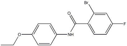  2-bromo-N-(4-ethoxyphenyl)-4-fluorobenzamide