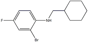 2-bromo-N-(cyclohexylmethyl)-4-fluoroaniline