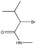 2-bromo-N,3-dimethylbutanamide 化学構造式