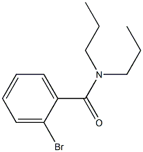 2-bromo-N,N-dipropylbenzamide Struktur