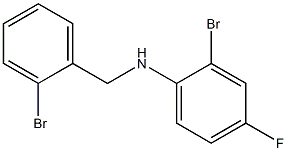 2-bromo-N-[(2-bromophenyl)methyl]-4-fluoroaniline|