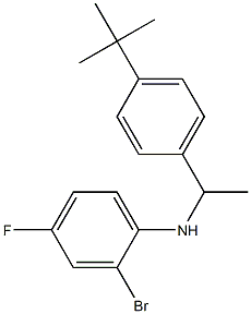 2-bromo-N-[1-(4-tert-butylphenyl)ethyl]-4-fluoroaniline