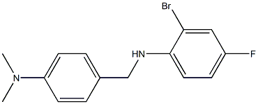 2-bromo-N-{[4-(dimethylamino)phenyl]methyl}-4-fluoroaniline