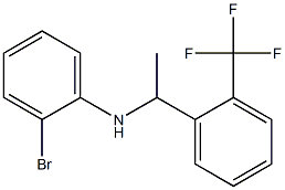 2-bromo-N-{1-[2-(trifluoromethyl)phenyl]ethyl}aniline