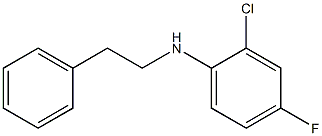 2-chloro-4-fluoro-N-(2-phenylethyl)aniline