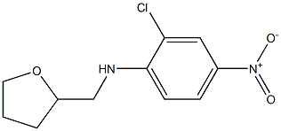  2-chloro-4-nitro-N-(oxolan-2-ylmethyl)aniline