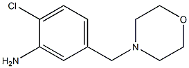 2-chloro-5-(morpholin-4-ylmethyl)aniline|