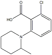 2-chloro-6-(2-methylpiperidin-1-yl)benzoic acid