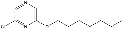 2-chloro-6-(heptyloxy)pyrazine,,结构式