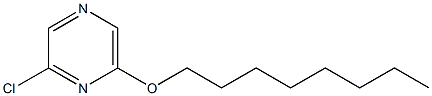 2-chloro-6-(octyloxy)pyrazine 结构式