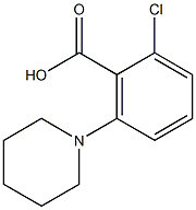2-chloro-6-(piperidin-1-yl)benzoic acid