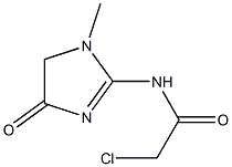 2-chloro-N-(1-methyl-4-oxo-4,5-dihydro-1H-imidazol-2-yl)acetamide|