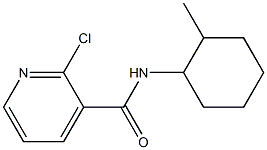  2-chloro-N-(2-methylcyclohexyl)pyridine-3-carboxamide