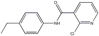  2-chloro-N-(4-ethylphenyl)pyridine-3-carboxamide