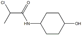 2-chloro-N-(4-hydroxycyclohexyl)propanamide