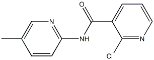 2-chloro-N-(5-methylpyridin-2-yl)pyridine-3-carboxamide Structure