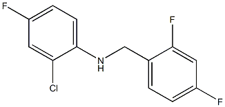 2-chloro-N-[(2,4-difluorophenyl)methyl]-4-fluoroaniline|