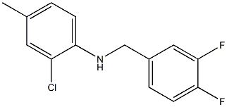 2-chloro-N-[(3,4-difluorophenyl)methyl]-4-methylaniline|