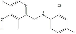 2-chloro-N-[(4-methoxy-3,5-dimethylpyridin-2-yl)methyl]-4-methylaniline