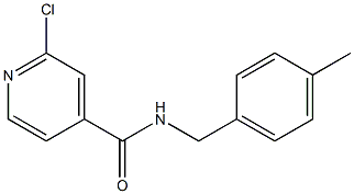 2-chloro-N-[(4-methylphenyl)methyl]pyridine-4-carboxamide