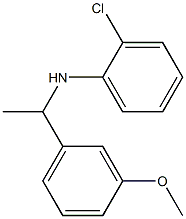 2-chloro-N-[1-(3-methoxyphenyl)ethyl]aniline