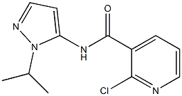  2-chloro-N-[1-(propan-2-yl)-1H-pyrazol-5-yl]pyridine-3-carboxamide