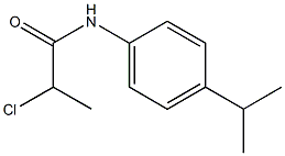 2-chloro-N-[4-(propan-2-yl)phenyl]propanamide Structure