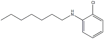 2-chloro-N-heptylaniline,,结构式