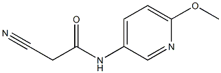 2-cyano-N-(6-methoxypyridin-3-yl)acetamide