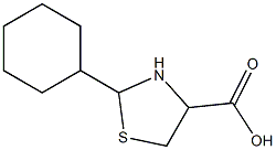 2-cyclohexyl-1,3-thiazolidine-4-carboxylic acid Structure