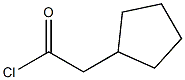 2-cyclopentylacetyl chloride 化学構造式