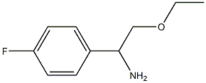 2-ethoxy-1-(4-fluorophenyl)ethanamine Structure