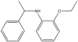 2-ethoxy-N-(1-phenylethyl)aniline,,结构式