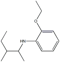 2-ethoxy-N-(3-methylpentan-2-yl)aniline Structure