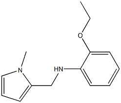 2-ethoxy-N-[(1-methyl-1H-pyrrol-2-yl)methyl]aniline Structure