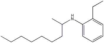 2-ethyl-N-(nonan-2-yl)aniline Struktur