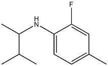 2-fluoro-4-methyl-N-(3-methylbutan-2-yl)aniline