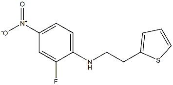 2-fluoro-4-nitro-N-[2-(thiophen-2-yl)ethyl]aniline