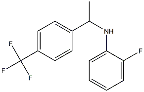 2-fluoro-N-{1-[4-(trifluoromethyl)phenyl]ethyl}aniline